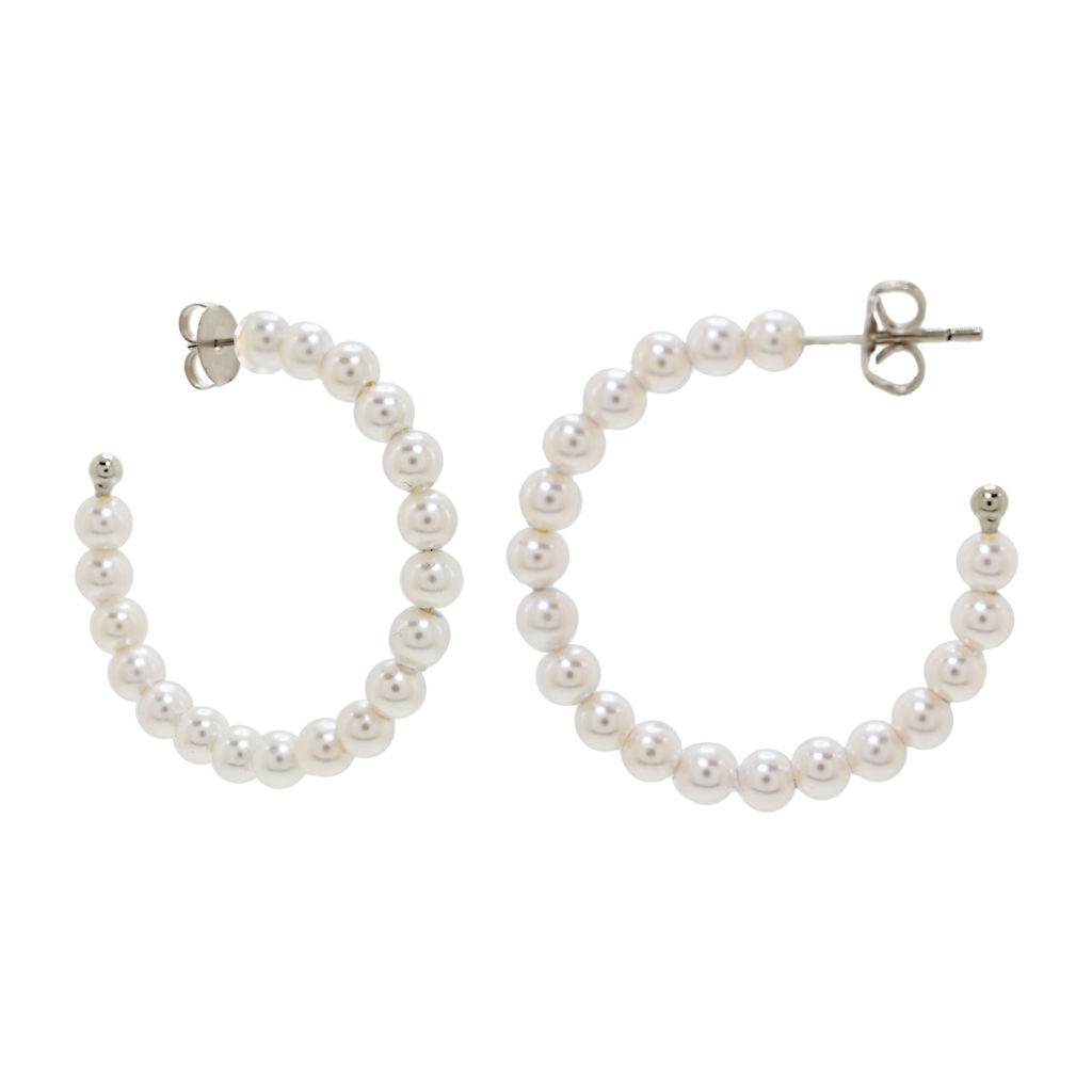 Pendientes perlas