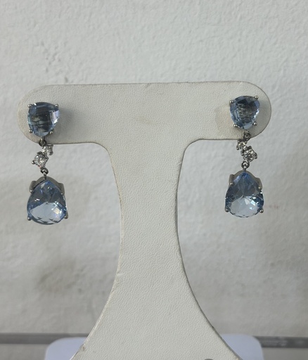 [16330] Pendientes plata