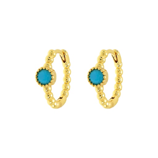 [D0517TPE1] Aros turquesa